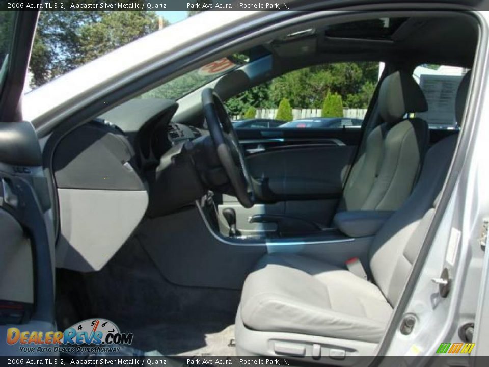 2006 Acura TL 3.2 Alabaster Silver Metallic / Quartz Photo #8