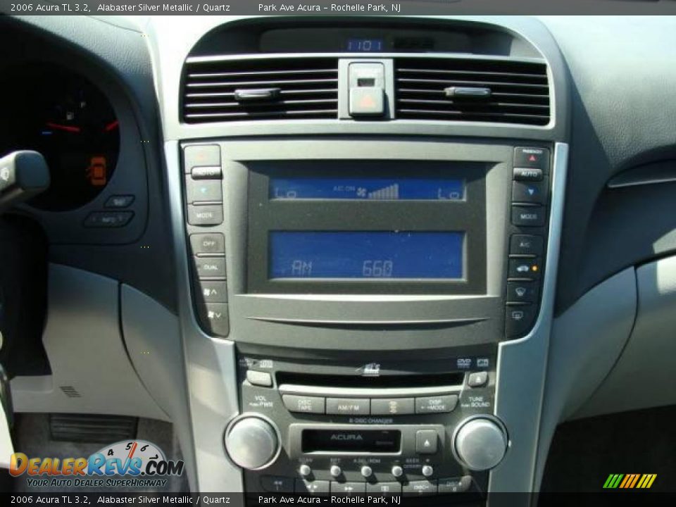 2006 Acura TL 3.2 Alabaster Silver Metallic / Quartz Photo #12