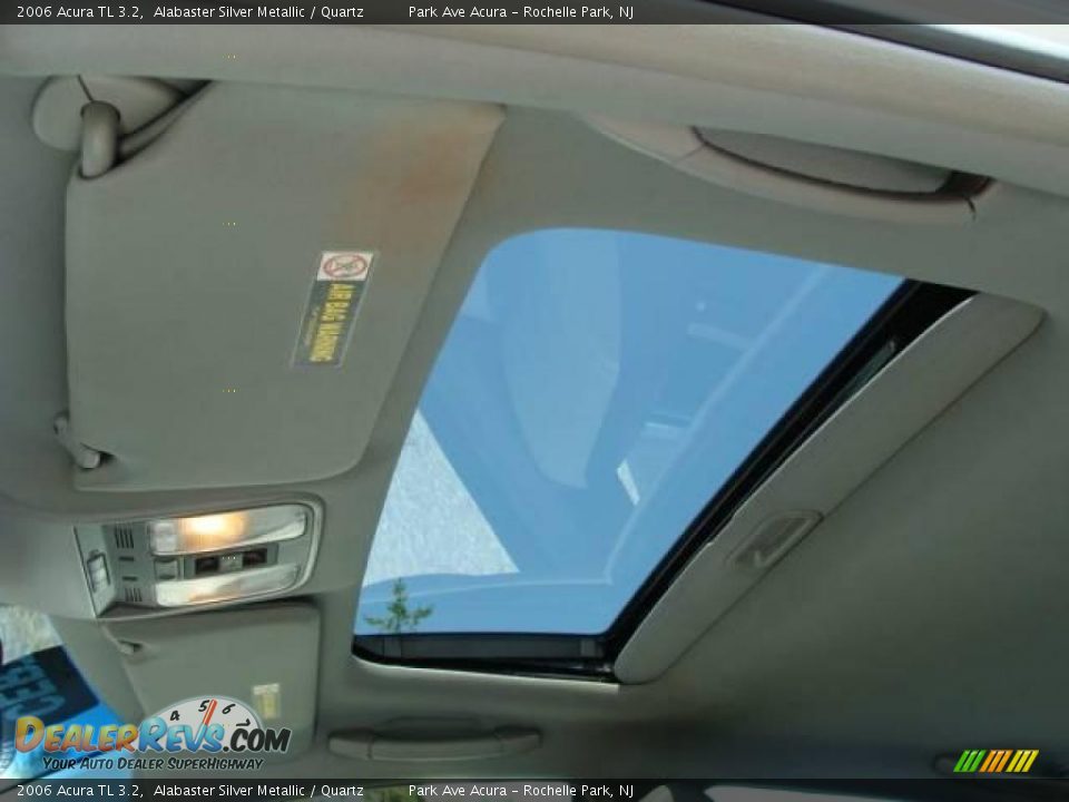 2006 Acura TL 3.2 Alabaster Silver Metallic / Quartz Photo #14
