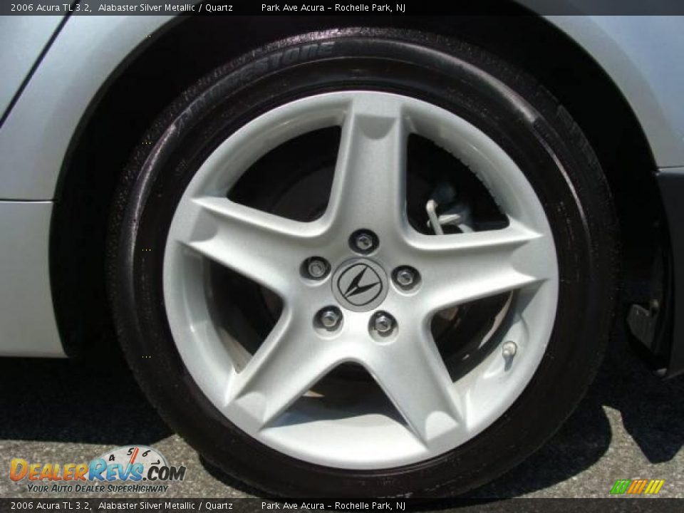 2006 Acura TL 3.2 Alabaster Silver Metallic / Quartz Photo #20