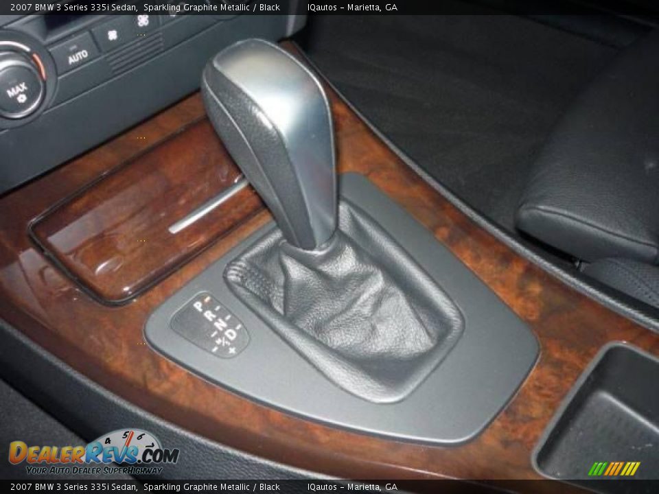 2007 BMW 3 Series 335i Sedan Sparkling Graphite Metallic / Black Photo #21