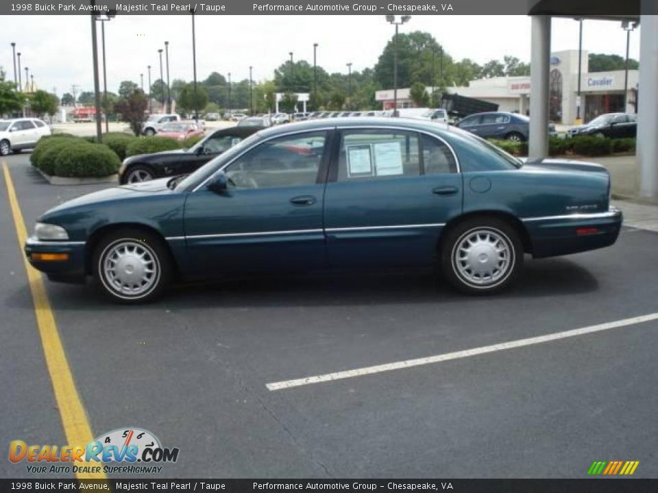 1998 Buick Park Avenue Majestic Teal Pearl / Taupe Photo #2