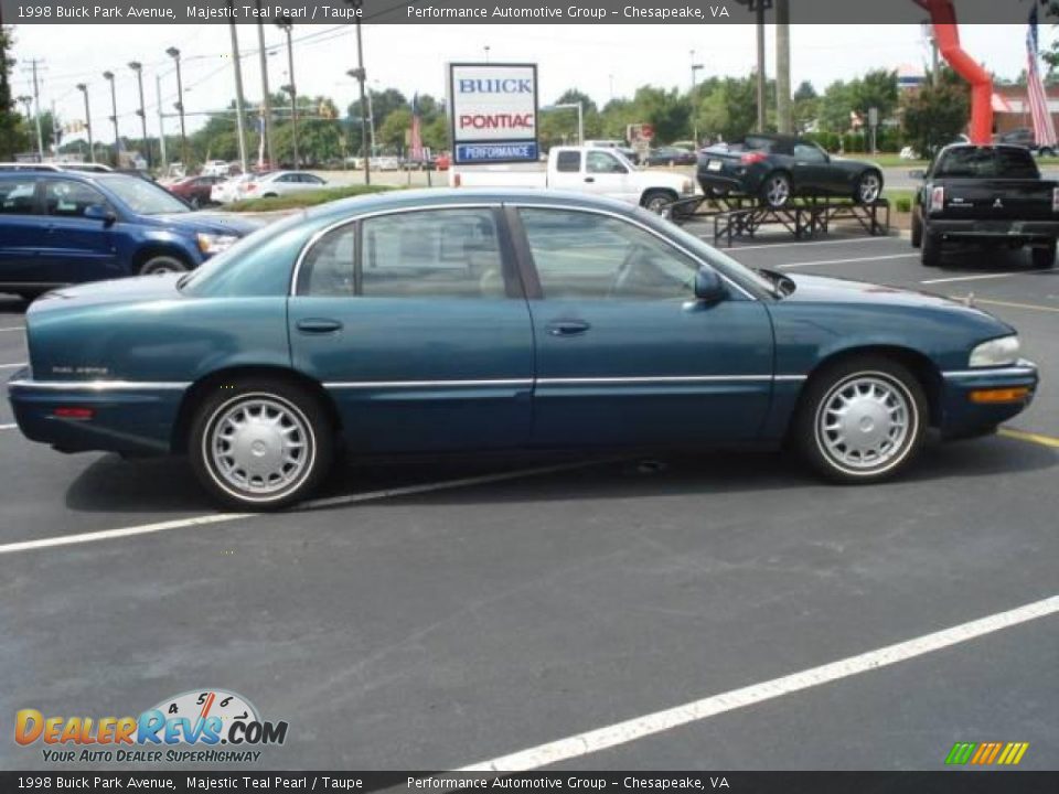1998 Buick Park Avenue Majestic Teal Pearl / Taupe Photo #6