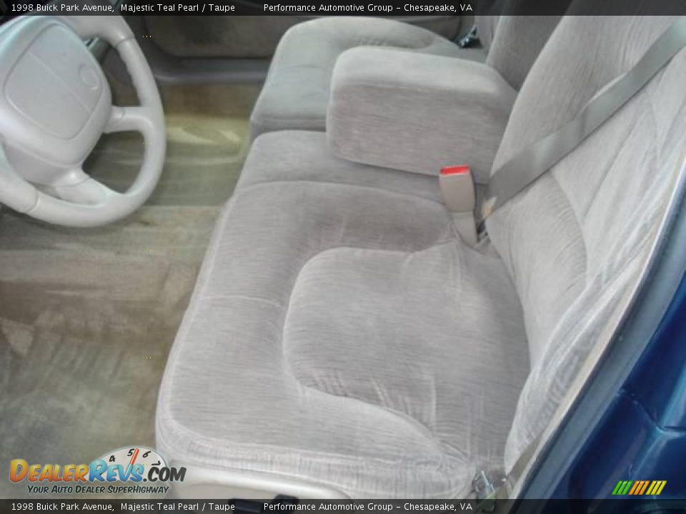 1998 Buick Park Avenue Majestic Teal Pearl / Taupe Photo #9
