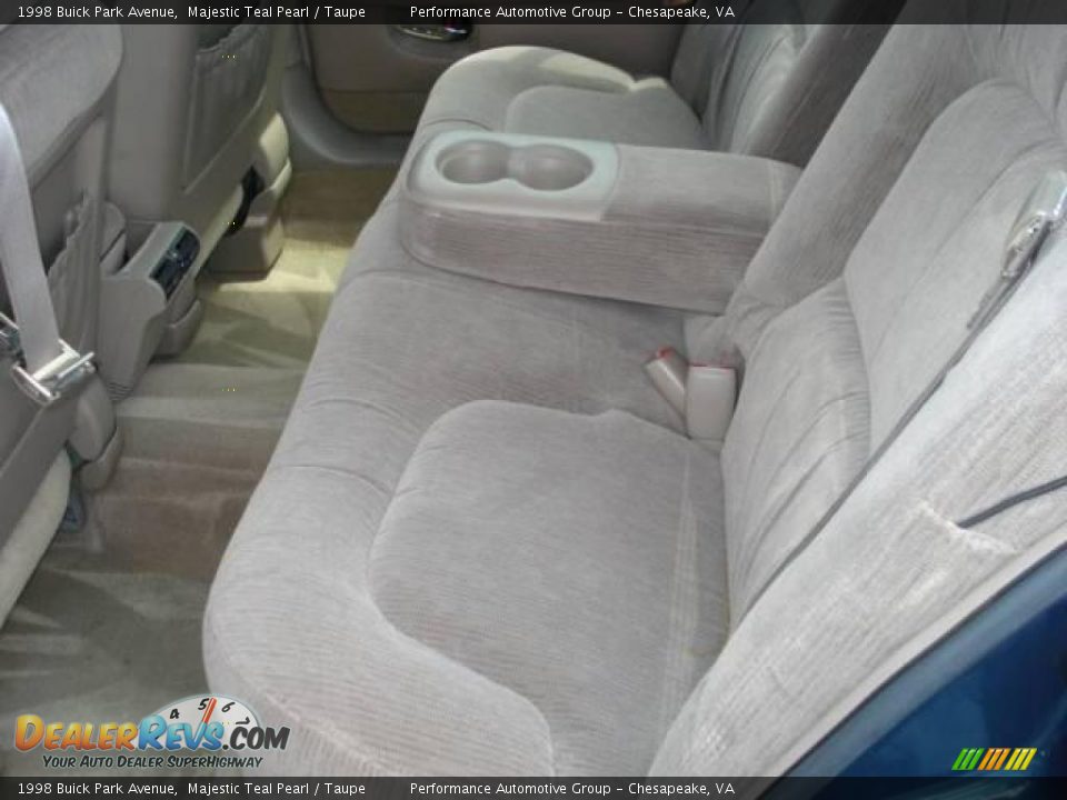 1998 Buick Park Avenue Majestic Teal Pearl / Taupe Photo #10