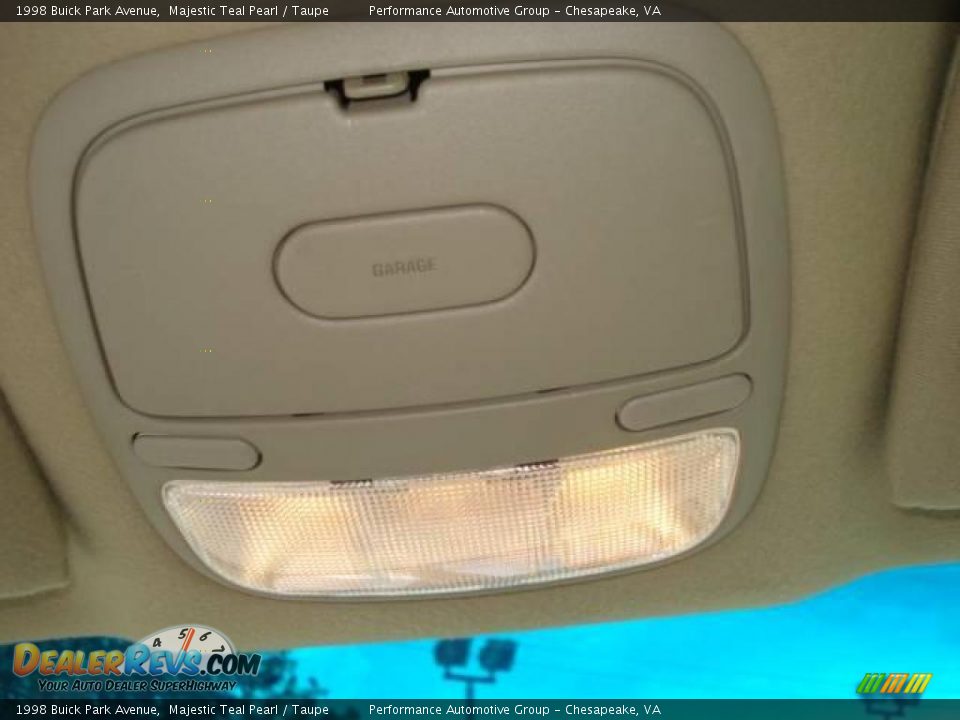 1998 Buick Park Avenue Majestic Teal Pearl / Taupe Photo #15