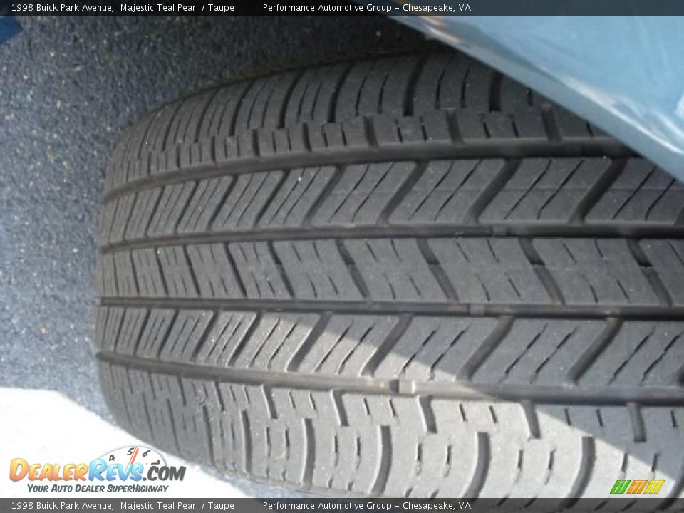 1998 Buick Park Avenue Majestic Teal Pearl / Taupe Photo #19
