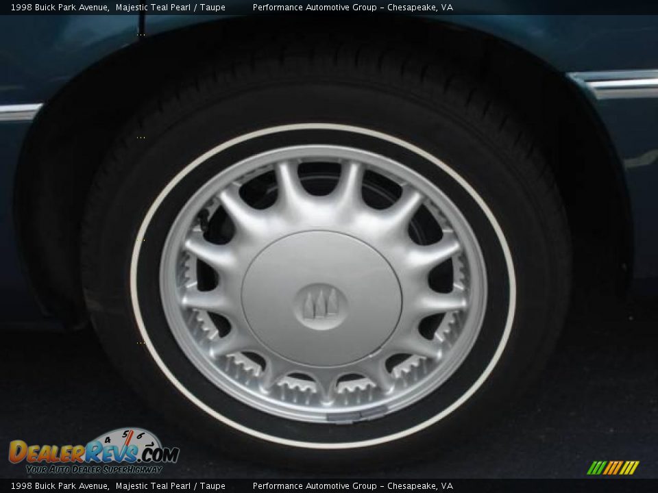 1998 Buick Park Avenue Majestic Teal Pearl / Taupe Photo #20