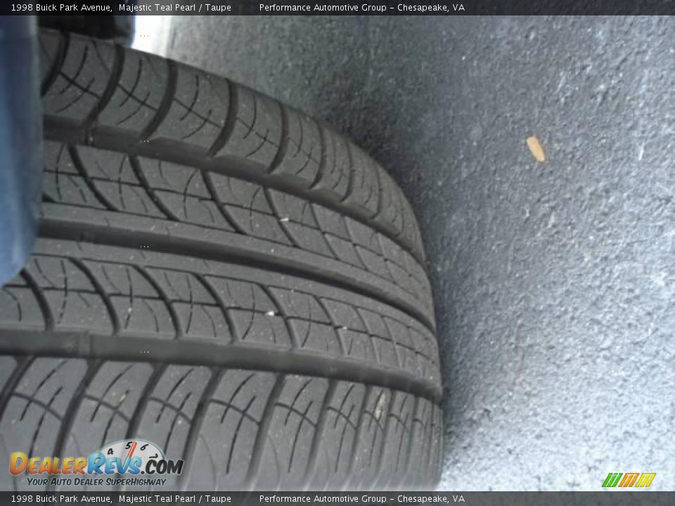1998 Buick Park Avenue Majestic Teal Pearl / Taupe Photo #21