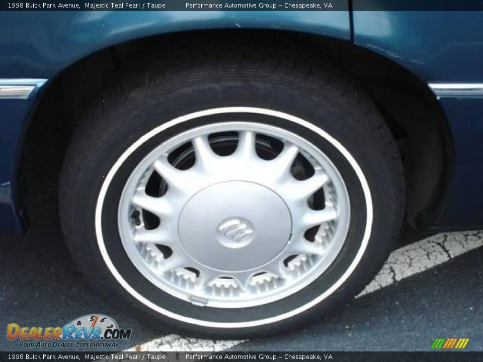 1998 Buick Park Avenue Majestic Teal Pearl / Taupe Photo #22