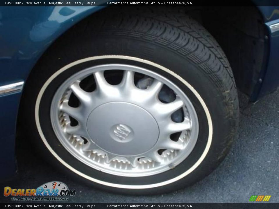 1998 Buick Park Avenue Majestic Teal Pearl / Taupe Photo #24