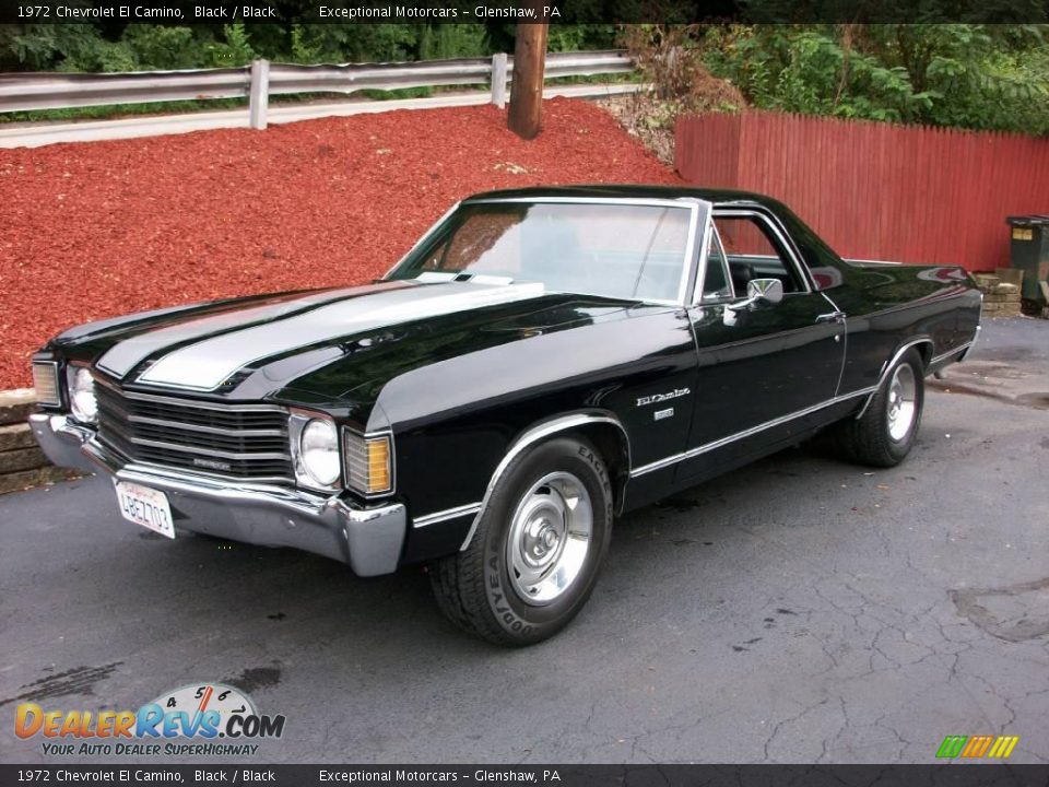 Front 3/4 View of 1972 Chevrolet El Camino  Photo #1