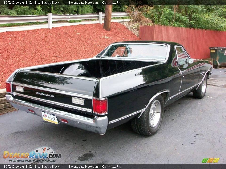 Black 1972 Chevrolet El Camino  Photo #5