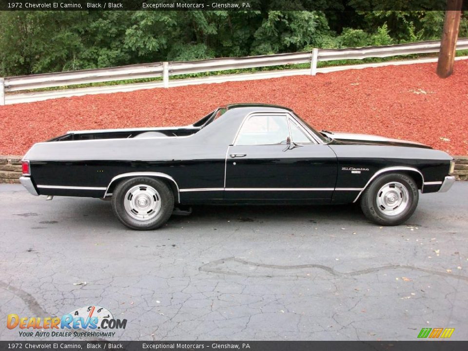 Black 1972 Chevrolet El Camino  Photo #6