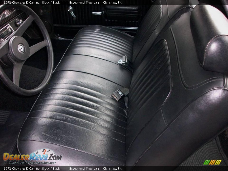 Front Seat of 1972 Chevrolet El Camino  Photo #12