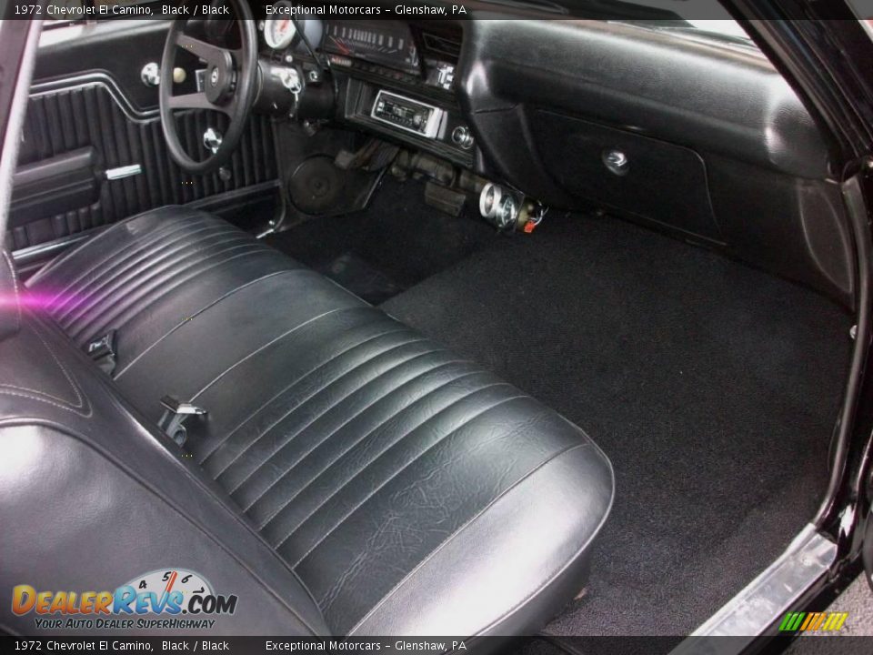 Front Seat of 1972 Chevrolet El Camino  Photo #17