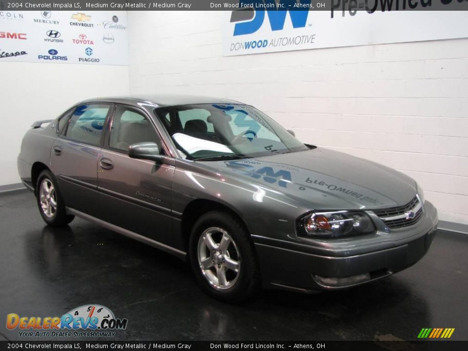 2004 Chevrolet Impala LS Medium Gray Metallic / Medium Gray Photo #1