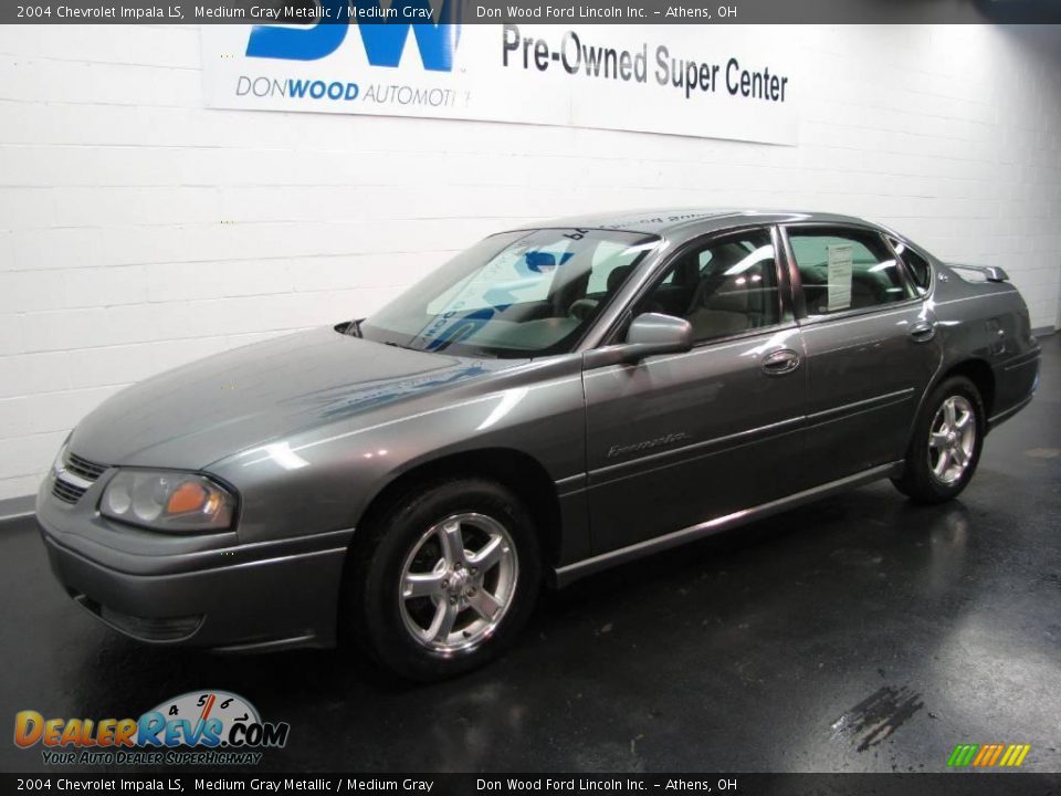 2004 Chevrolet Impala LS Medium Gray Metallic / Medium Gray Photo #2