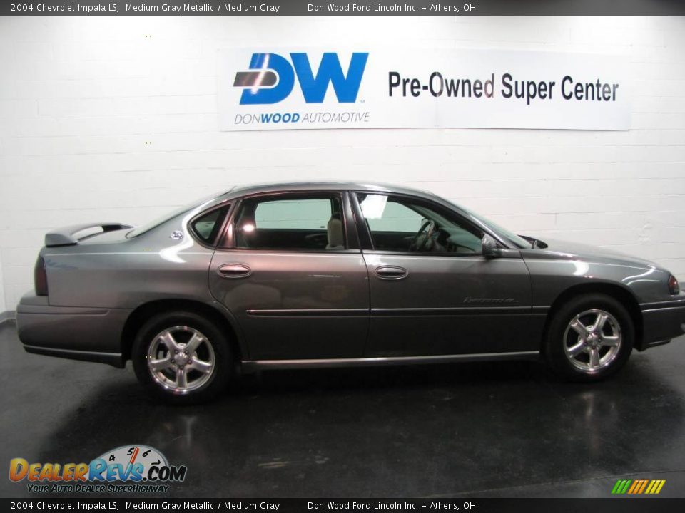 2004 Chevrolet Impala LS Medium Gray Metallic / Medium Gray Photo #4