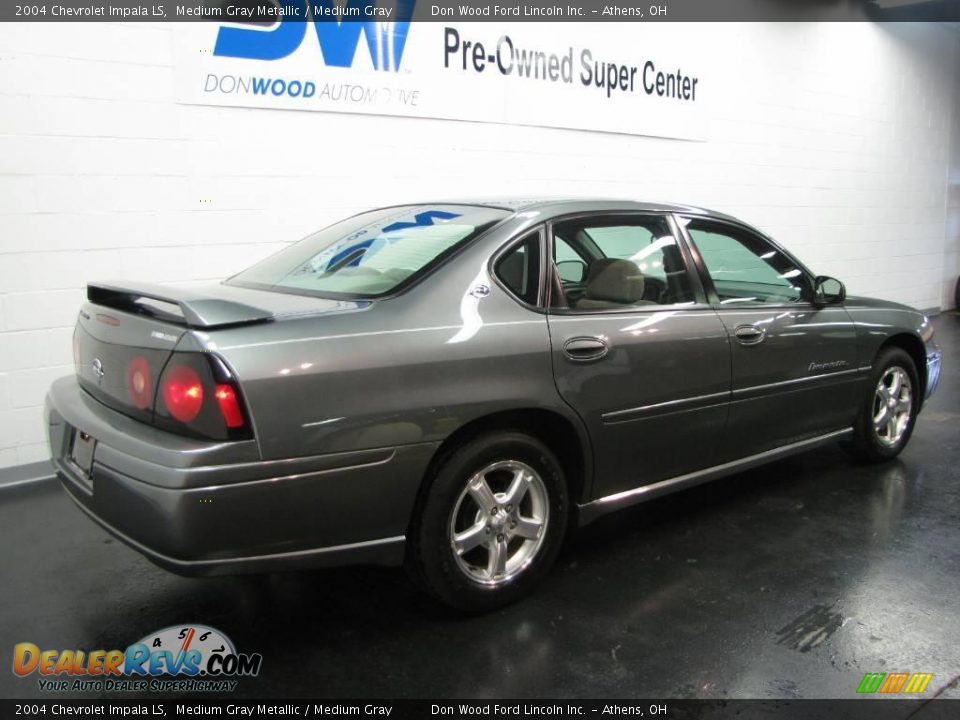 2004 Chevrolet Impala LS Medium Gray Metallic / Medium Gray Photo #6