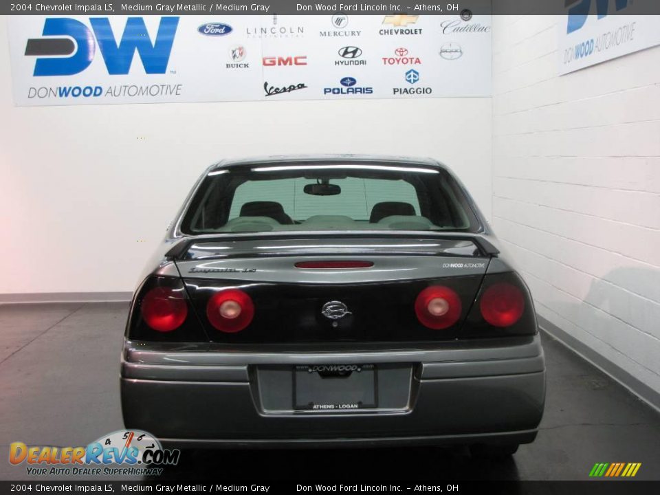 2004 Chevrolet Impala LS Medium Gray Metallic / Medium Gray Photo #7