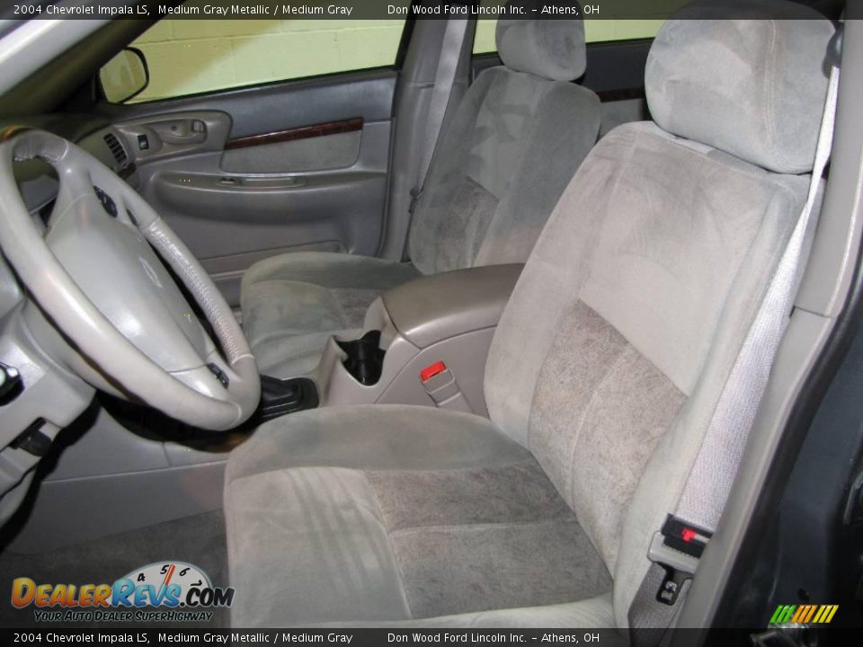2004 Chevrolet Impala LS Medium Gray Metallic / Medium Gray Photo #15