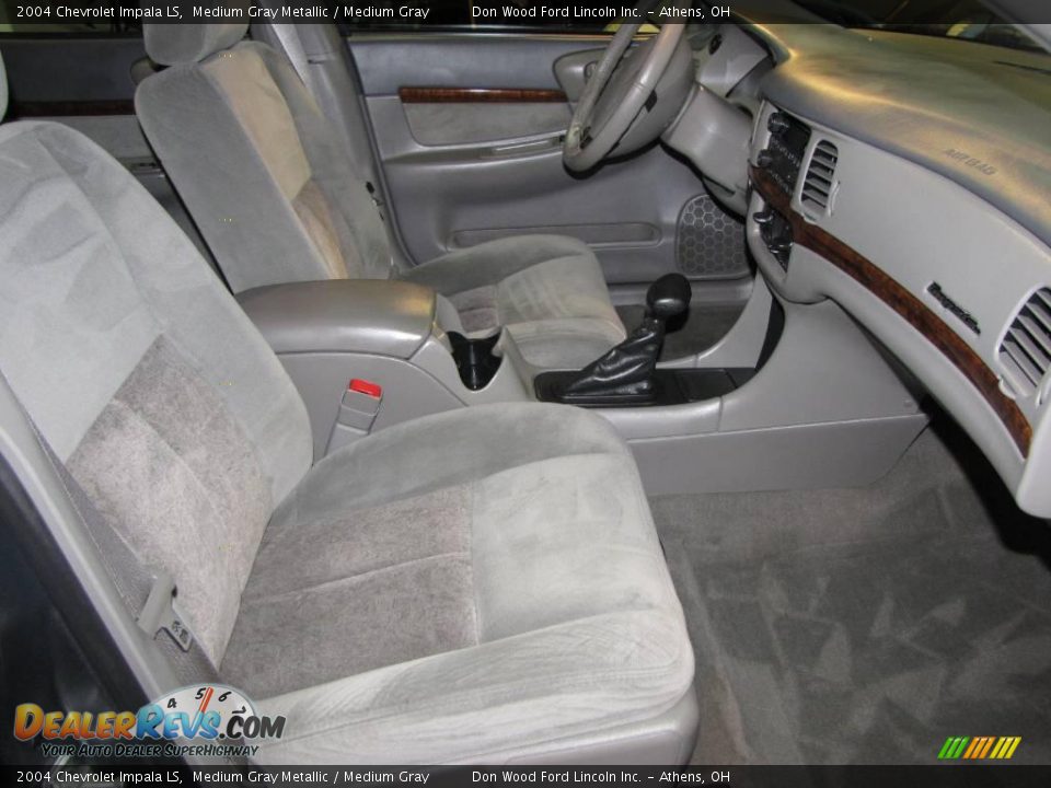 2004 Chevrolet Impala LS Medium Gray Metallic / Medium Gray Photo #16