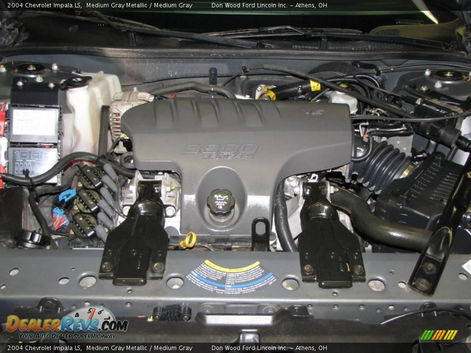 2004 Chevrolet Impala LS Medium Gray Metallic / Medium Gray Photo #22