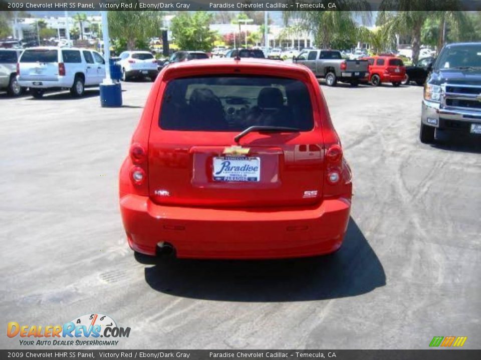 2009 Chevrolet HHR SS Panel Victory Red / Ebony/Dark Gray Photo #4