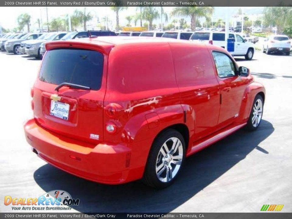 2009 Chevrolet HHR SS Panel Victory Red / Ebony/Dark Gray Photo #6