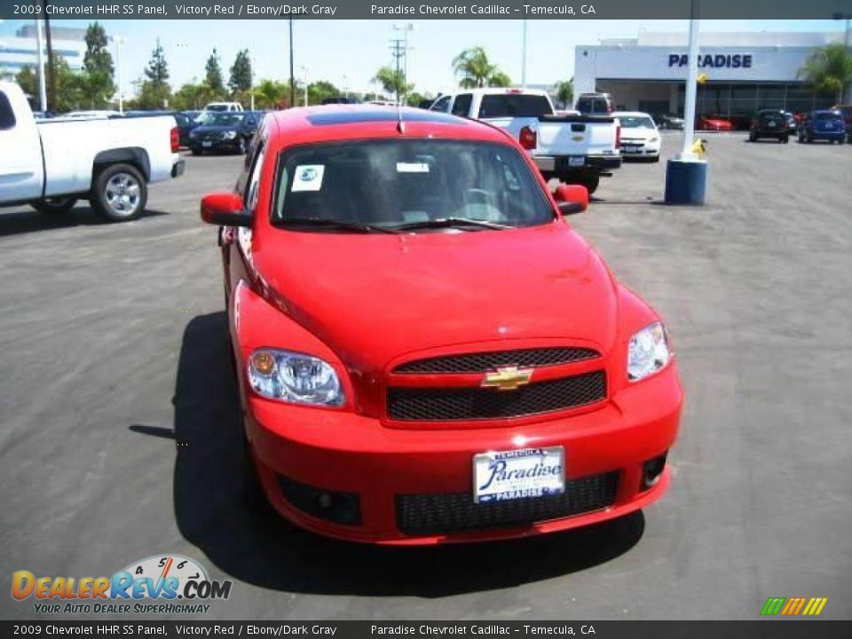 2009 Chevrolet HHR SS Panel Victory Red / Ebony/Dark Gray Photo #8