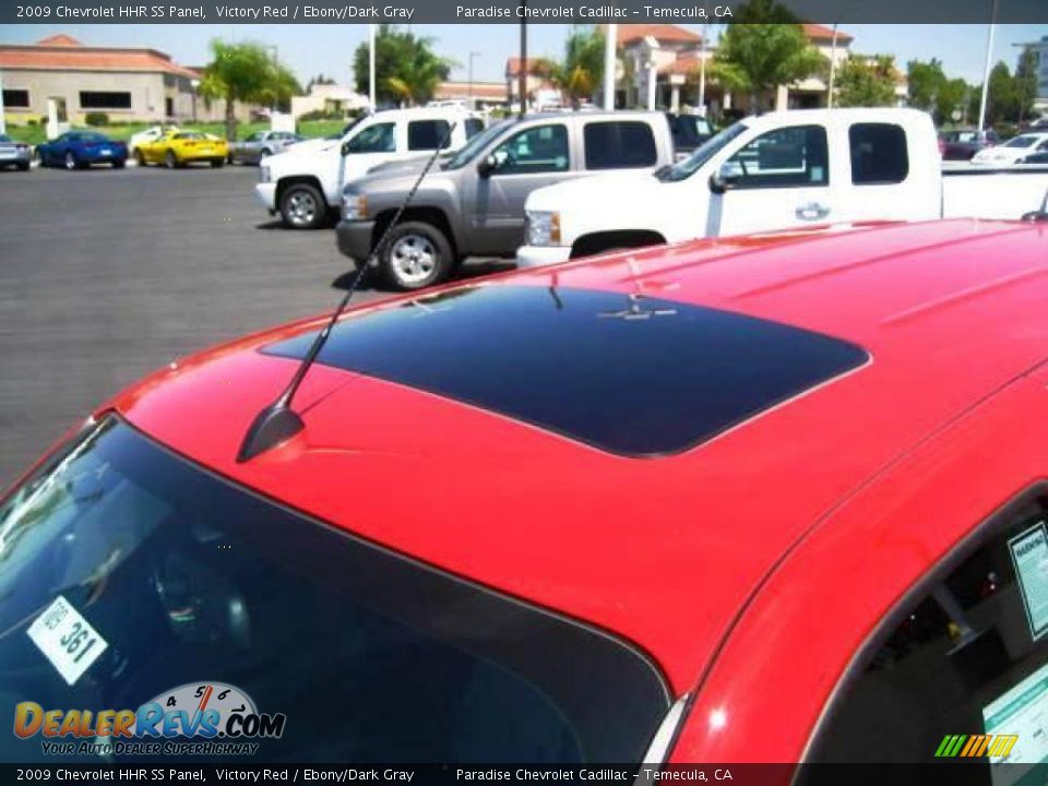 2009 Chevrolet HHR SS Panel Victory Red / Ebony/Dark Gray Photo #9