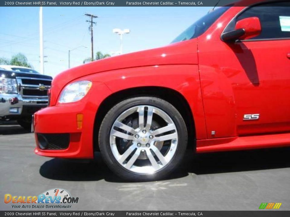 2009 Chevrolet HHR SS Panel Victory Red / Ebony/Dark Gray Photo #10