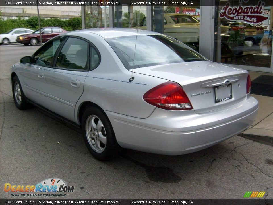 2004 Ford Taurus SES Sedan Silver Frost Metallic / Medium Graphite Photo #2