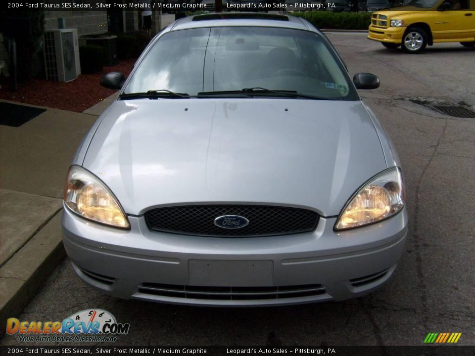 2004 Ford Taurus SES Sedan Silver Frost Metallic / Medium Graphite Photo #6