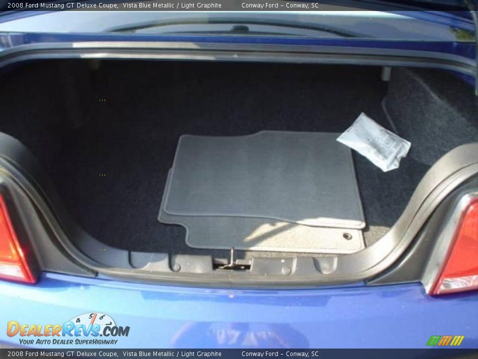 2008 Ford Mustang GT Deluxe Coupe Vista Blue Metallic / Light Graphite Photo #16
