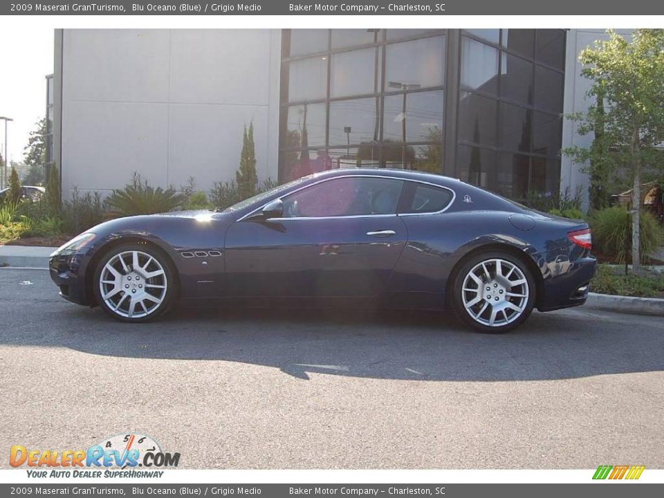 2009 Maserati GranTurismo Blu Oceano (Blue) / Grigio Medio Photo #2