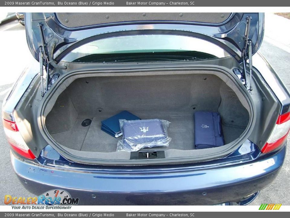 2009 Maserati GranTurismo Blu Oceano (Blue) / Grigio Medio Photo #9