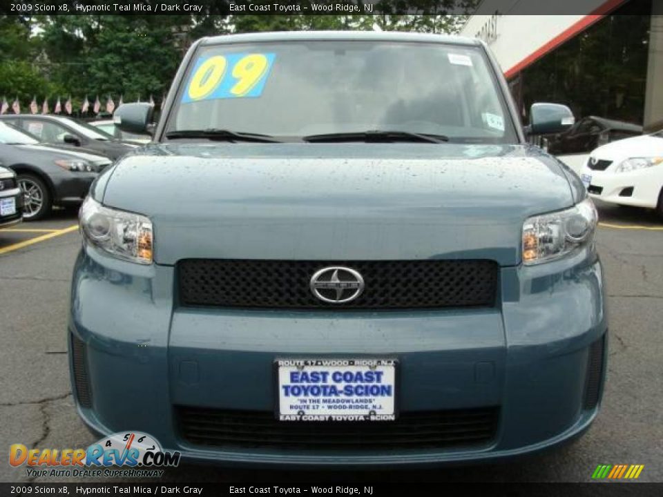 2009 Scion xB Hypnotic Teal Mica / Dark Gray Photo #2