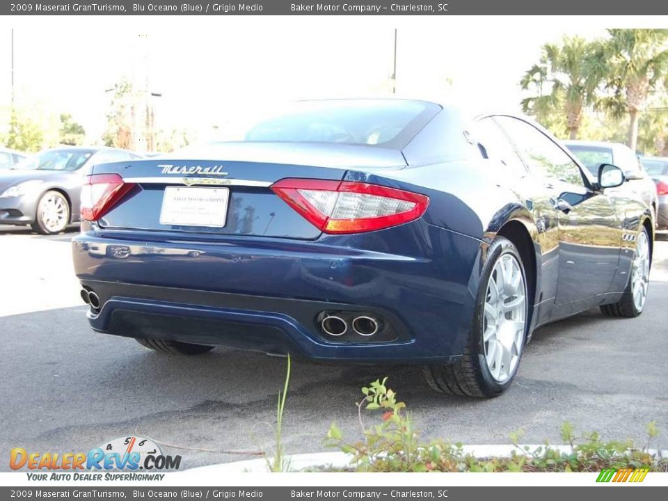 2009 Maserati GranTurismo Blu Oceano (Blue) / Grigio Medio Photo #16