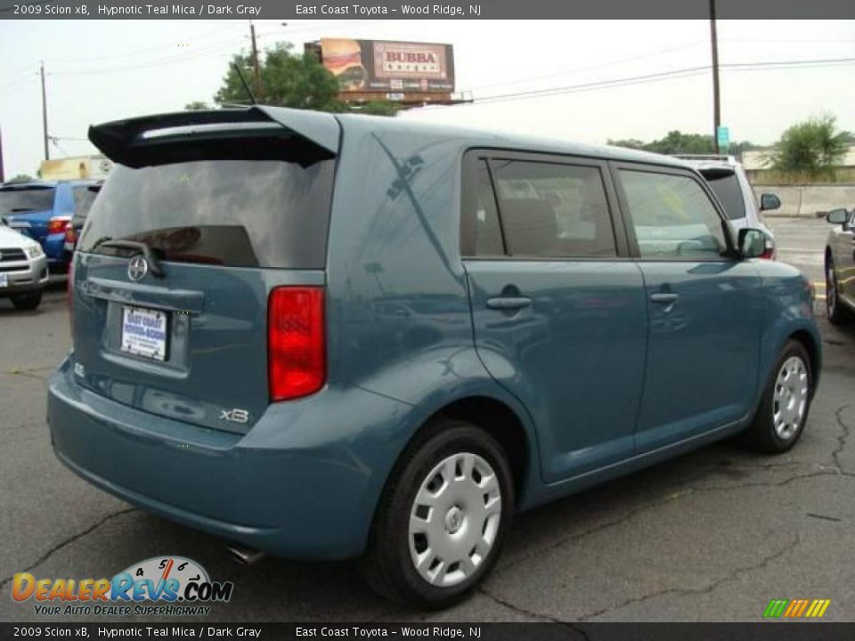 2009 Scion xB Hypnotic Teal Mica / Dark Gray Photo #3