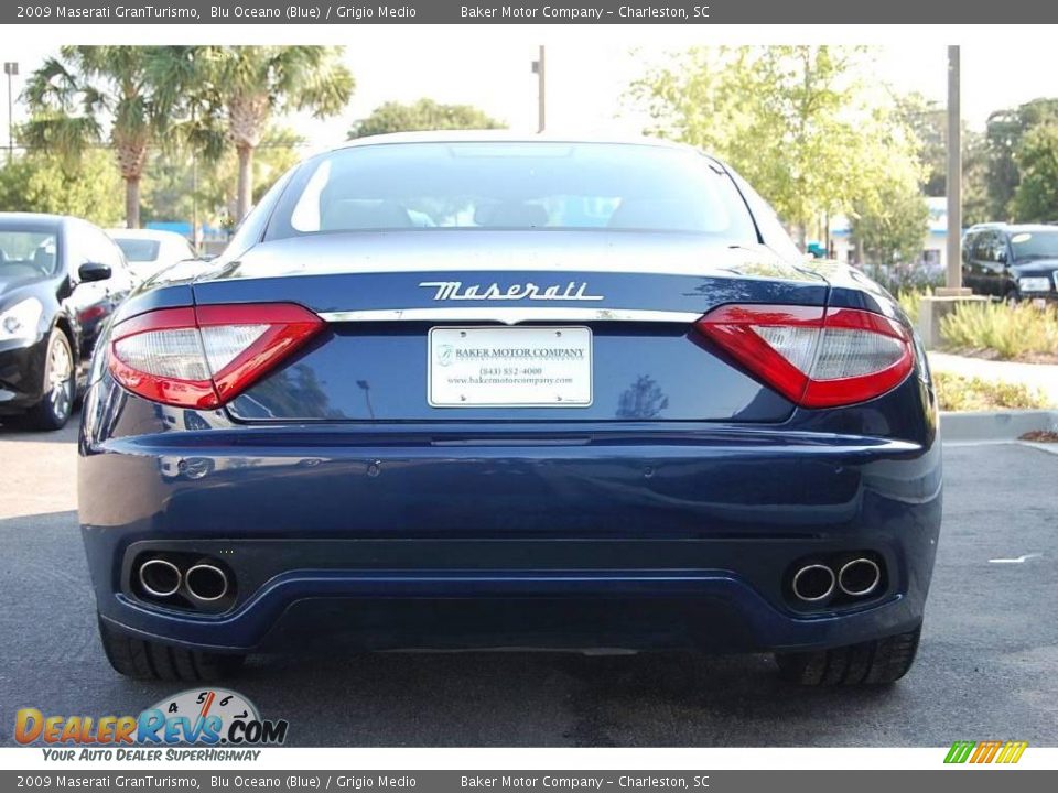 2009 Maserati GranTurismo Blu Oceano (Blue) / Grigio Medio Photo #17