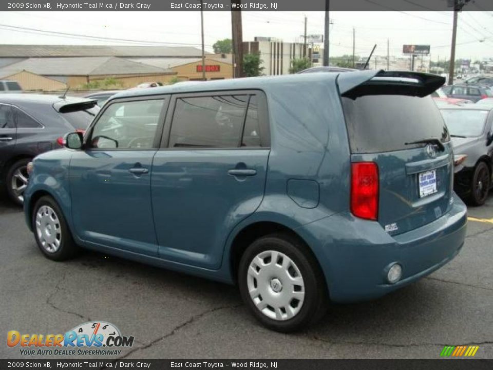 2009 Scion xB Hypnotic Teal Mica / Dark Gray Photo #5