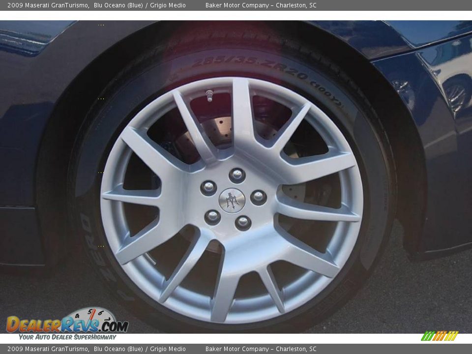 2009 Maserati GranTurismo Blu Oceano (Blue) / Grigio Medio Photo #19