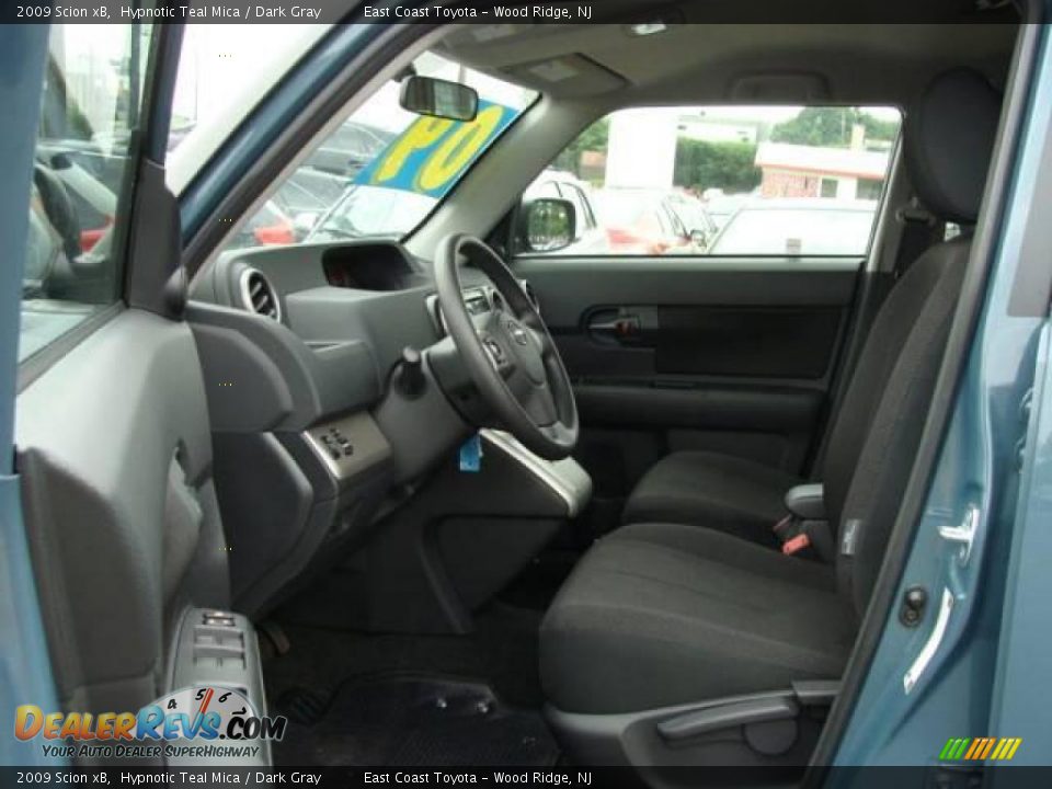 2009 Scion xB Hypnotic Teal Mica / Dark Gray Photo #7