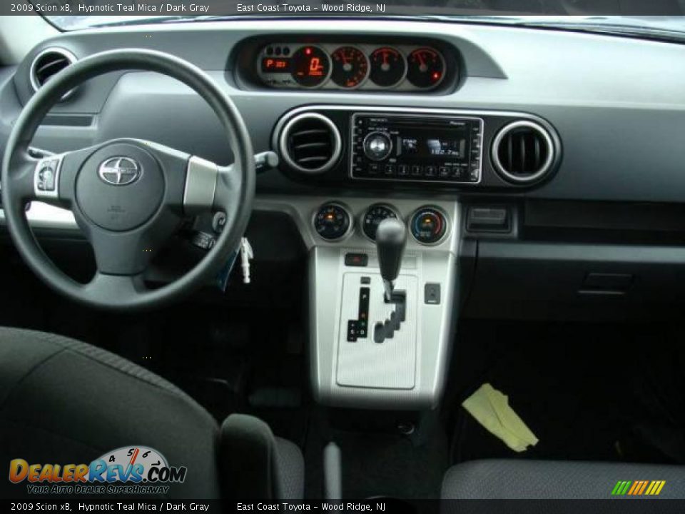 2009 Scion xB Hypnotic Teal Mica / Dark Gray Photo #9