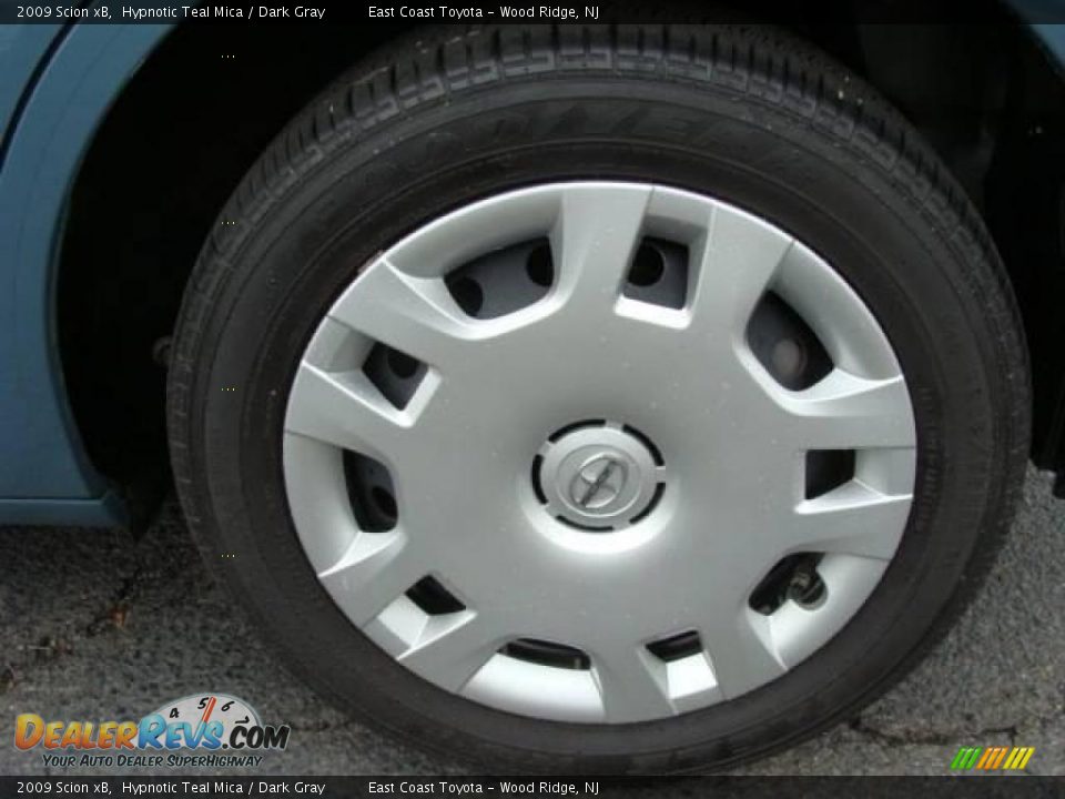 2009 Scion xB Hypnotic Teal Mica / Dark Gray Photo #14