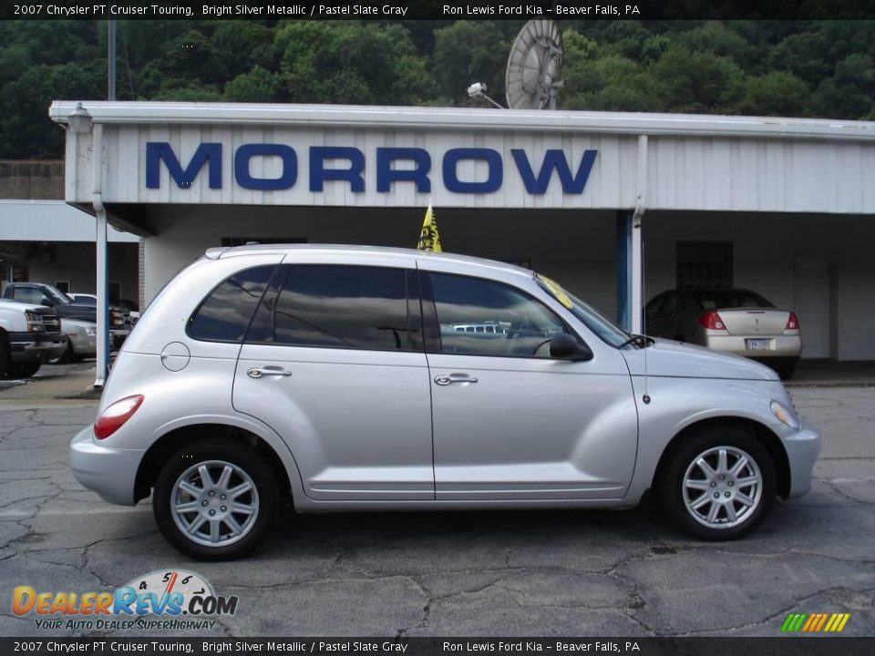2007 Chrysler PT Cruiser Touring Bright Silver Metallic / Pastel Slate Gray Photo #1