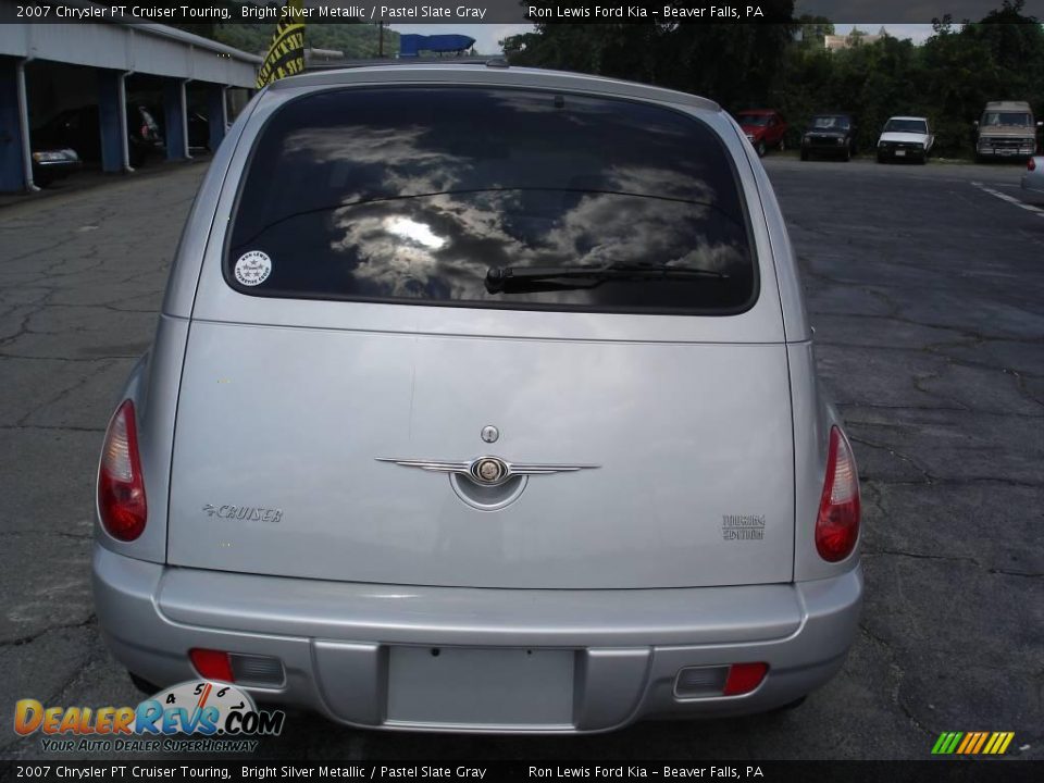 2007 Chrysler PT Cruiser Touring Bright Silver Metallic / Pastel Slate Gray Photo #3