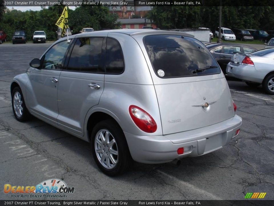 2007 Chrysler PT Cruiser Touring Bright Silver Metallic / Pastel Slate Gray Photo #4